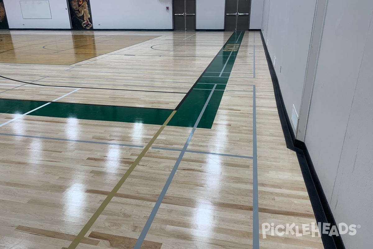 Photo of Pickleball at Dr. Kearney Middle School Gymnasium